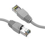 5 Ft Cat 6A Shielded Stock Patch Cable