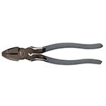 QuickTreX 9 Inch Linesman Pliers with Comfort Non-Slip Handle - Made from Drop Forged Chrome Nickel Steel