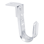 1 5/16 Inch Ceiling Mount Galvanized Steel J-Hooks for Cable Support & Wire Management - 25 Pack