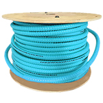 6 Strand Indoor Plenum Rated Interlocking Armored Multimode 10-GIG OM3 50/125 Fiber Optic Cable by the Foot - Made in the USA