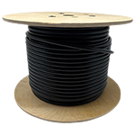 12 Strand Outdoor (OSP) Gel-Filled 50/125 10/40/100 GIG OM4 Multimode Fiber Optic Cable by the Foot