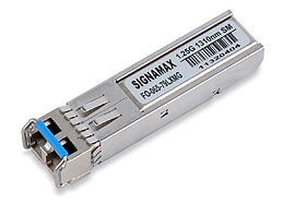 Signamax 1000BaseLX Two Strand SFP Gigabit Ethernet  Module - LC connector type, Singlemode- 40 km 1310 nm