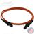 MTRJ to MTRJ Plenum Rated Multimode OM1 62.5/125 Premium Custom Duplex Fiber Optic Patch Cable with Corning® Glass - Made in the USA by QuickTreX®