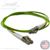 LC to LC Plenum Rated Multimode 10/40/100/400 GIG OM5 50/125 Premium Custom Duplex Fiber Optic Patch Cable with Corning® Glass - Made in the USA by QuickTreX®