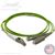 LC to SC Plenum Rated Multimode 10/40/100/400 GIG OM5 50/125 Premium Custom Duplex Fiber Optic Patch Cable with Corning® Glass - Made in the USA by QuickTreX®