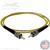 ST to ST Plenum Rated Singemode 9/125 Premium Custom Simplex Fiber Optic Patch Cable with Corning® Glass - Made in the USA by QuickTreX®