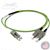 Custom Armored Indoor Plenum Rated Multimode 10/40/100/400 GIG OM5 50/125 Premium Duplex Fiber Optic Patch Cable with Corning® Glass - Made in the USA by QuickTreX®