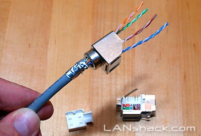  Ethernet Cable on 6a  10g  Shielded 10 Gigabit Keystone Jack By Quick Cat    Leading 10g