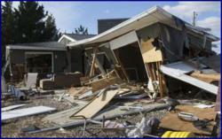House destroyed by Superstorm Sandy