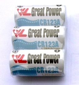Great Power CR123A Battery