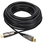 250 FT (AOC) Active Optical HDMI Cable - 4K / 60Hz 18Gbps - LSZH Jacket - Male to Male