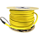 12 Strand Indoor Plenum Rated Interlocking Armored Singlemode Custom Pre-Terminated Fiber Optic Cable Assembly - Made in the USA by QuickTreX®