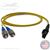 MTRJ to FC Plenum Rated Singemode 9/125 Premium Custom Duplex Fiber Optic Patch Cable with Corning® Glass - Made in the USA by QuickTreX®