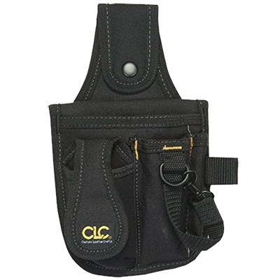 CLC Custom Leathercraft 1100 Multi-Purpose Clip-on Zippered Poly Bags, 3  Pack