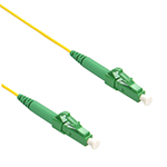Stock 1 meter to LC APC to LC APC Singlemode Simplex Fiber Optic Patch Cable