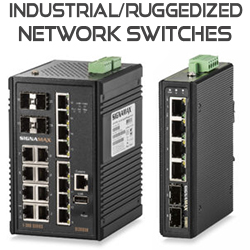 Industrial Ruggedized Network Switches