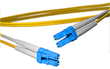 1 meter LC to LC, 9/125, Singlemode Simplex Patch Cable - Plenum Rated - USA CustomLine by QuickTreX&reg;