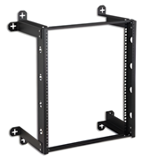 Kendall Howard Open Frame Wall Mount 12U Network Rack - 12 Inch Depth