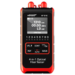 Mini 4-in-1 Fiber Optic & Ethernet Tester with Optical Power Meter, Visual Fault Locator (VFL), RJ45 Continuity Tester & Crimp Tester w/ LC Adapter