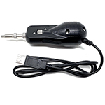QuickTreX&reg; 600X Plus Portable Fiber Optic Video Inspection Microscope with USB Connection for Use w/ Laptop, PC, or Other Screen - Includes Carry Case and Works with 1.5mm and 2.5mm (LC, SC, ST, FC) Fiber Optic Connectors