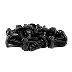 QuickTreX 10-32 Thread Network Rack and Cabinet Phillips Head Screws - 1/2 Inch Length - 25 Pieces