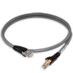 Cat 6A 10G Shielded Plenum Rated Custom Ethernet Patch Cable