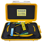 QuickTreX&reg; 1km OTDR Launch Box – SC/APC to SC/APC Singlemode Fiber G652D 3.0mm OTDR Launch Cable for Fiber Optic Testing