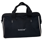 QuickTreX&reg; 13 Inch 6 Pocket Durable 600D Polyester Tool Bag w/ 5 Interior Elastic Holders, Zippered Closure, and Dual Carry Handles