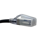 RJ45 Modular Plug Protective Caps for Protecting Ethernet Patch Cable Connectors from Dust, Damage, and Contamination - 10 Pieces by QuickTreX