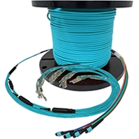 MTP OM3 Indoor Fanout Cable