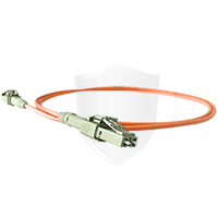 Indoor Rugged Stainless Steel Armored (Plenum) 62.5/125 OM1 Multimode Patch Cable