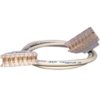 110 to 110 Cat 5E Custom Ethernet Patch Cables made in the USA