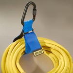 Two Inch Wide By 20 Inch CableCarrier with Webbing with 4.5 Inch Carabiner - 1 Pack