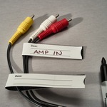 3/4 Inch Wide By 7 Inch QuickPinch Cable Label - 10-Pack