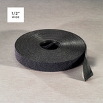 4 Inch Black Rip-Tie WrapStrap Cable Tie - 75 Feet