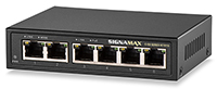 4 Port Gigabit PoE+ Unmanaged Network Switch - 100 Series by Signamax