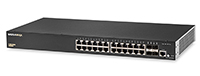 24 Port Gigabit PoE+ Full Power Managed Network Switch with 4 Gigabit SFP Ports - 300 Series by Signamax