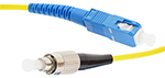 10 meter to SC UPC to FC UPC Singlemode Simplex Patch Cable