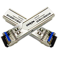 1.25 Gigabit Singlemode Bidirectional (BiDi) 1 Strand LC Simplex SFP Fiber Optic Transceiver Kit - Hot Pluggable & Cisco Compatible - 20 km at 1310/1550nm by Unicom (Includes 1310TX/1550RX & 1550TX/1310RX Transceivers)
