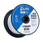 16 AWG 2-Conductor Speaker Wire | CL2 and CL3R Rated | 100 Feet