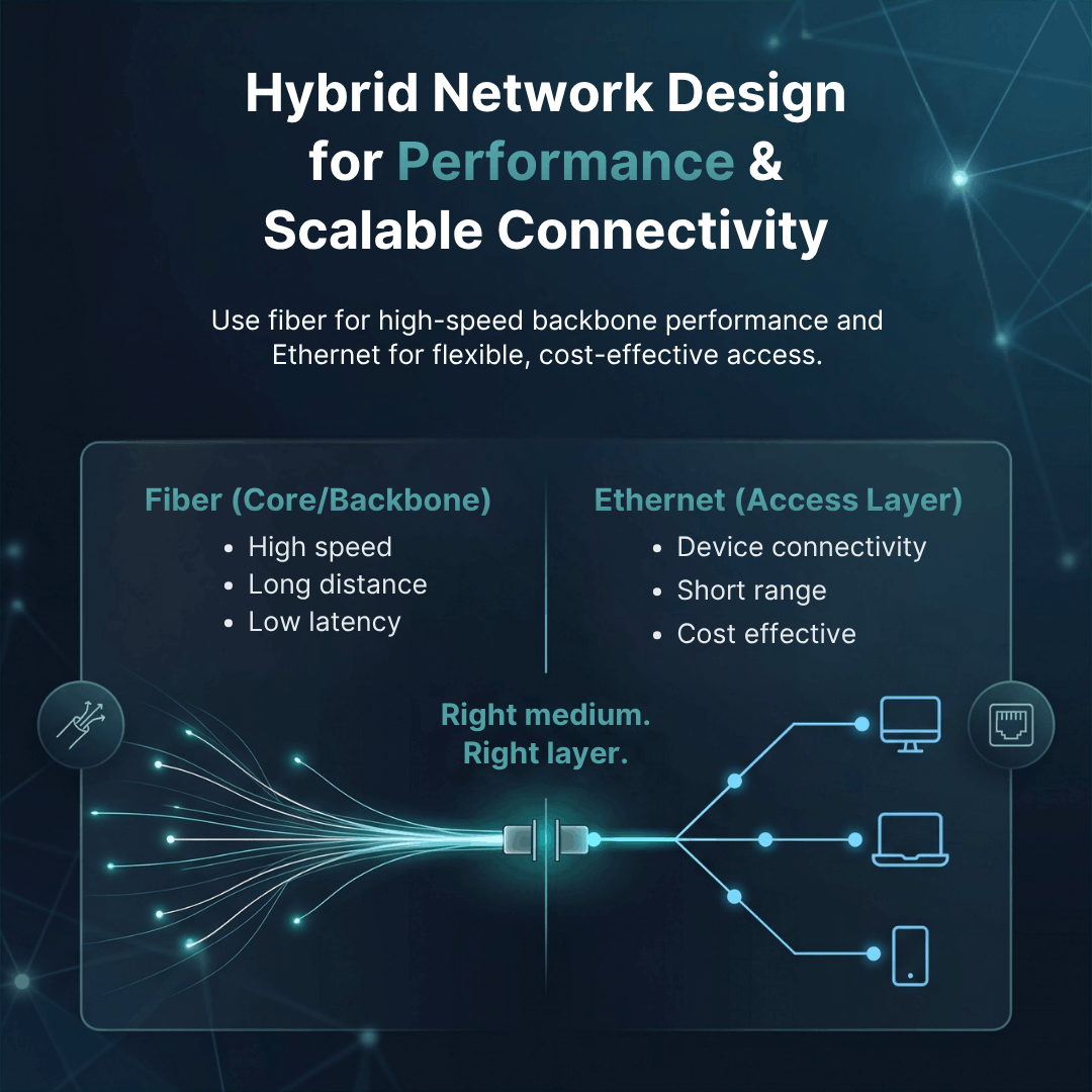 Hybrid Network Design