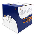 Cat 6E Unshielded UTP Solid Conductor 23 AWG Plenum Ethernet Cable w/ Spline 1000 Ft