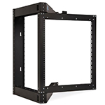Kendall Howard 12U Phantom Class Open Frame Swing-Out Network Rack