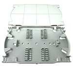 24 Fiber Hinged Fiber Optic Fusion Splice Tray Cassette