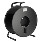 Schill HT 485 Classic Steel Cable Reel - Open w/ 60mm x 60mm Square Hole in Core for Cable Entry