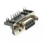 DB9 Female Right Angle Connector 9 Pin