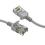 6 Inch Cat 6A Ultra Thin Stock Ethernet Patch Cable