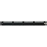 QuickTreX&reg; 24 Port Cat 5E Ethernet Patch Panel