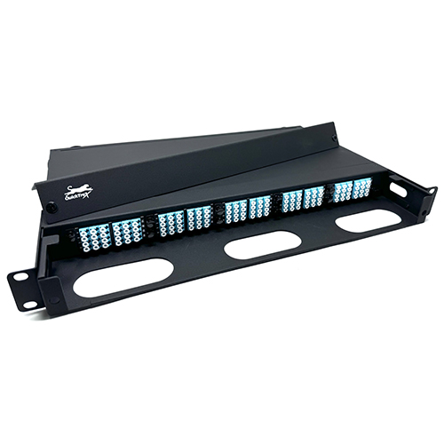 Super High Density (SHD) 5 panel (1U) Rack Mount Termination Box Enclosure