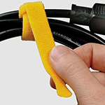 12 Inch by 1/2 wide Rip-Tie Lite Cable Ties - Spool of 600 pieces 